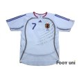 Photo1: Japan 2006 Away Authentic Shirt #7 Nakata (1)