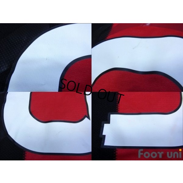 Photo7: AC Milan 2010-2011 Home Authentic Techfit Shirt #9 Inzaghi