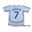 Photo2: Japan 2006 Away Authentic Shirt #7 Nakata (2)
