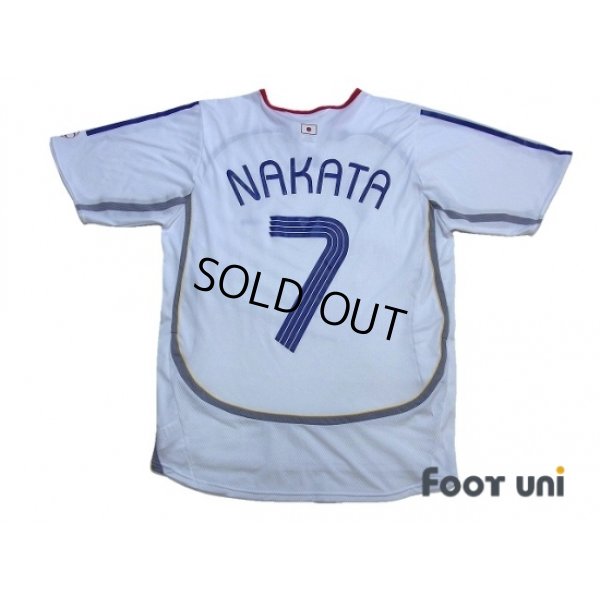 Photo2: Japan 2006 Away Authentic Shirt #7 Nakata