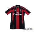 Photo1: AC Milan 2010-2011 Home Authentic Techfit Shirt #9 Inzaghi (1)