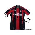 AC Milan 2010-2011 Home Authentic Techfit Shirt #9 Inzaghi