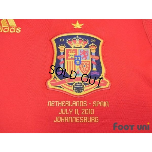 Photo6: Spain 2010 Home Shirt #6 A.Iniesta