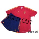 Spain Euro 2004 Home Shirt and Shorts Set