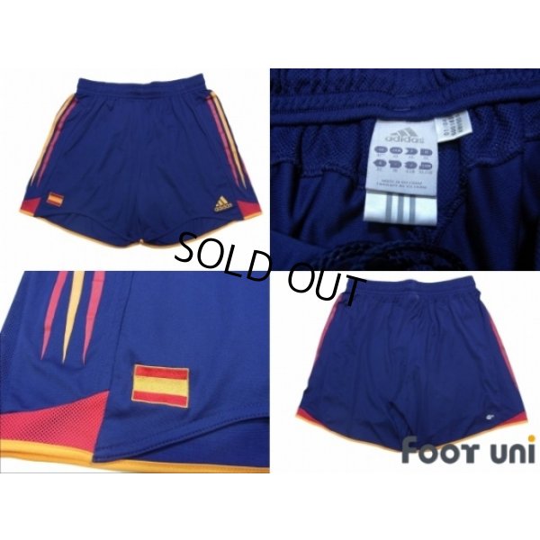 Photo8: Spain Euro 2004 Home Shirt and Shorts Set