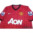 Photo3: Manchester United 2012-2013 Home Shirt #26 Kagawa BARCLAYS PREMIER LEAGUE Patch/Badge