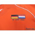 Photo7: Netherlands Euro 2004 Home Shirt #10 v.Nistelrooy UEFA Euro 2004 Patch/Badge UEFA Fair Play Patch/Badge