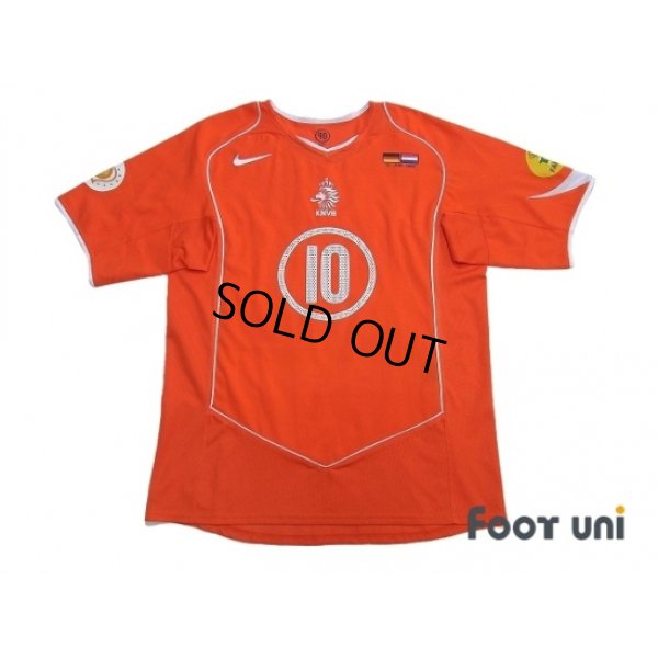 intelligentie sector gewoon Netherlands Euro 2004 Home Shirt #10 v.Nistelrooy - Online Store From  Footuni Japan