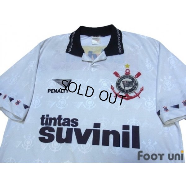 Photo3: Corinthians 1995 Home Shirt