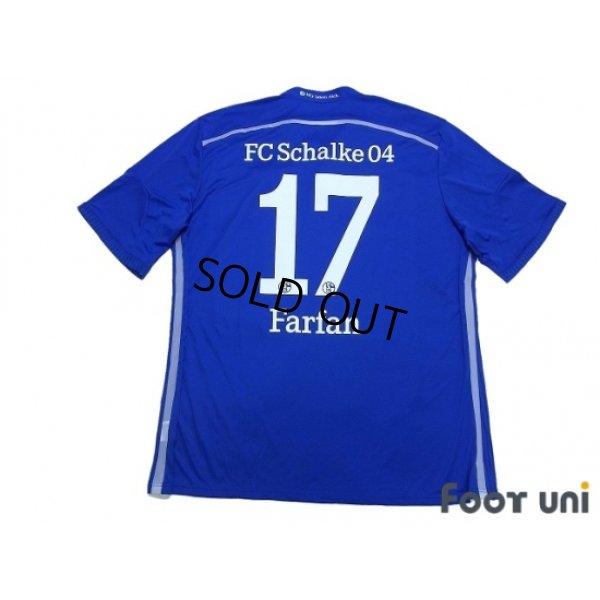 Photo2: Schalke04 2014-2015 Home Shirt #17 Farfan w/tags