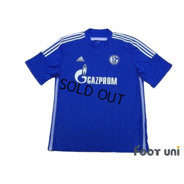 Photo1: Schalke04 2014-2015 Home Shirt #17 Farfan w/tags