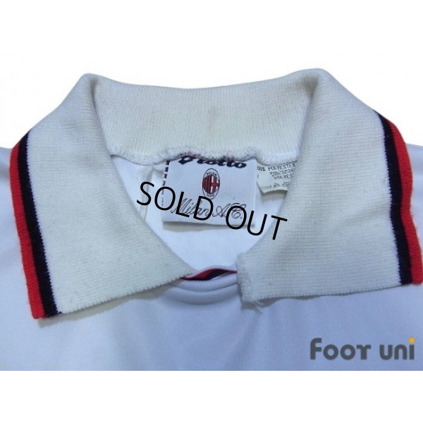 Photo4: AC Milan 1993-1994 Away L/S Shirt Scudetto Patch/Badge