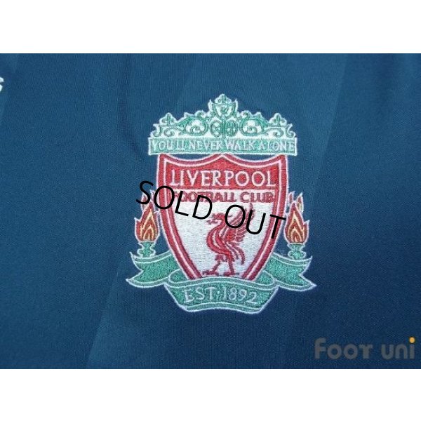 Photo6: Liverpool 2008-2009 3RD Long Sleeve Shirt #9 Torres Champions League Patch/Badge w/tags