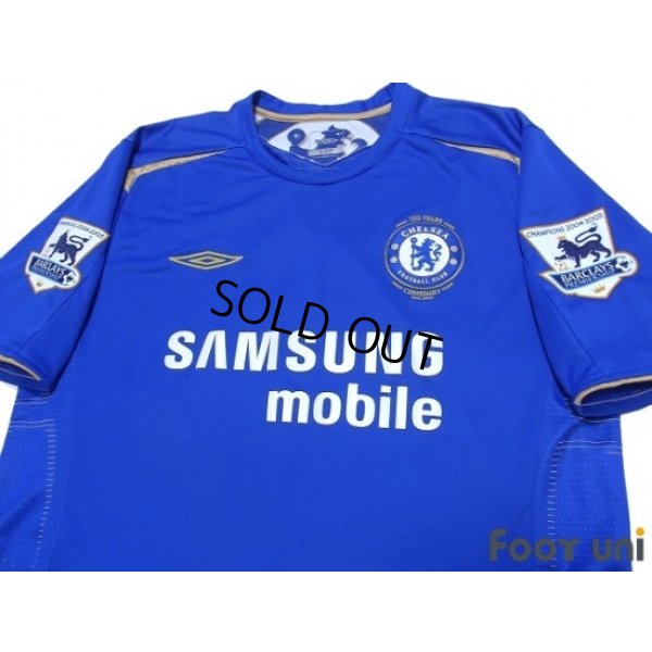 Photo3: Chelsea 2005-2006 Home Shirt #8 Lampard BARCLAYCARD PREMIERSHIP Patch/Badge