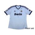 Photo1: Real Madrid 2012-2013 Home Shirt #7 Ronaldo 110 ANOS 1902-2012 Patch/Badge LFP Patch/Badge w/tags (1)