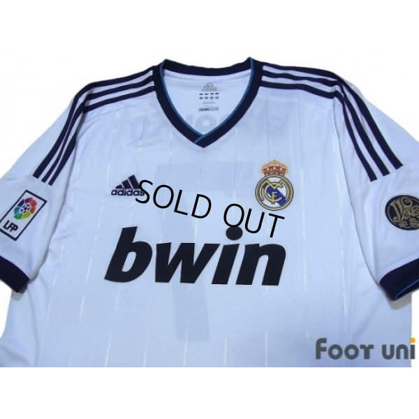 Photo3: Real Madrid 2012-2013 Home Shirt #7 Ronaldo 110 ANOS 1902-2012 Patch/Badge LFP Patch/Badge w/tags