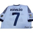 Photo4: Real Madrid 2012-2013 Home Shirt #7 Ronaldo 110 ANOS 1902-2012 Patch/Badge LFP Patch/Badge w/tags