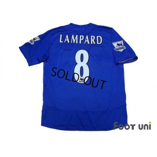 Photo2: Chelsea 2005-2006 Home Shirt #8 Lampard BARCLAYCARD PREMIERSHIP Patch/Badge