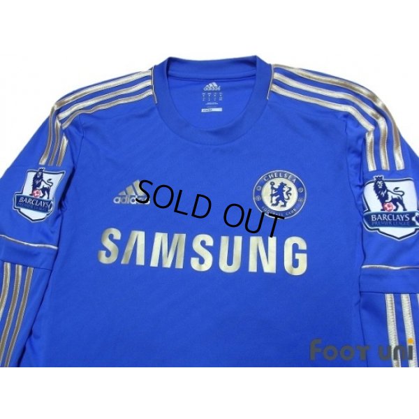 Photo3: Chelsea 2012-2013 Home Long Sleeve Shirt #10 Mata BARCLAYS PREMIER LEAGUE Patch/Badge