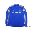 Photo1: Chelsea 2012-2013 Home Long Sleeve Shirt #10 Mata BARCLAYS PREMIER LEAGUE Patch/Badge (1)