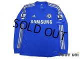 Chelsea 2012-2013 Home Long Sleeve Shirt #10 Mata BARCLAYS PREMIER LEAGUE Patch/Badge