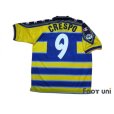 Photo2: Parma 1999-2000 Home Shirt  #9 Crespo Lega Calcio Patch/Badge (2)