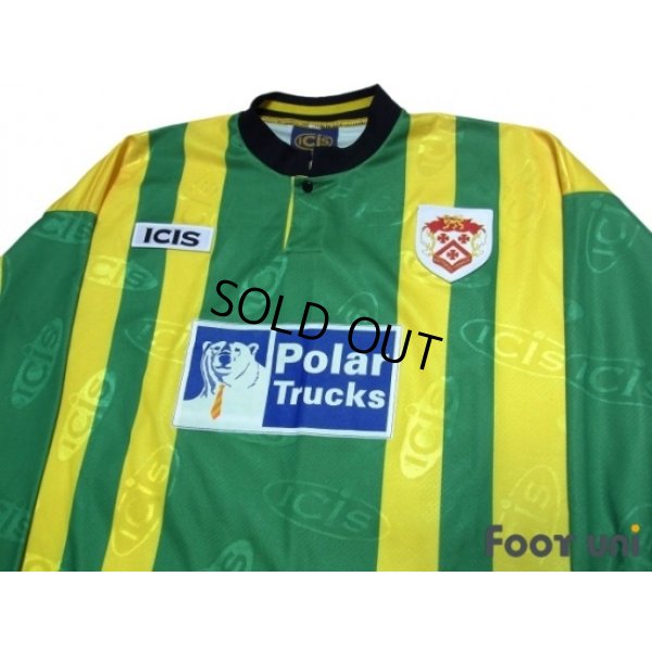 Photo3: Kettering Town FC 1997-1998 Away Long Sleeve Shirt