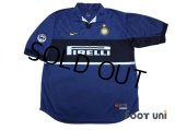 Inter Milan 1998-1999 3RD Shirt #10 Baggio Lega Calcio Patch/Badge