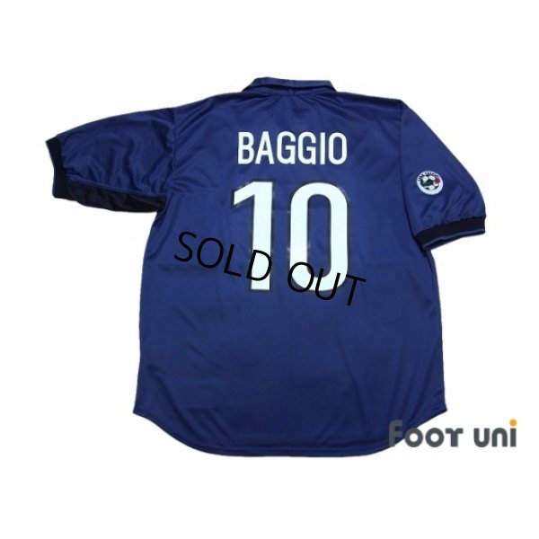 Photo2: Inter Milan 1998-1999 3RD Shirt #10 Baggio Lega Calcio Patch/Badge