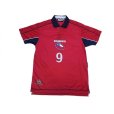 Photo1: Chile 2000-2003 Home Shirt #9 Zamorano (1)