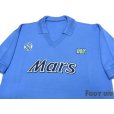 Photo3: Napoli 1989-1990 Home Reprint Shirt #10 