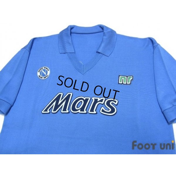 Photo3: Napoli 1989-1990 Home Reprint Shirt #10 