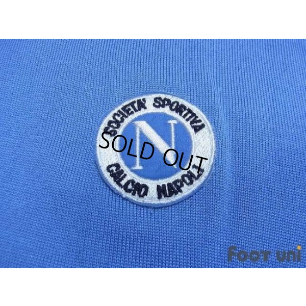 Photo6: Napoli 1989-1990 Home Reprint Shirt #10 