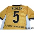 Photo4: Borussia Dortmund 1998-2000 Home Shirt #5 Kohler
