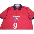 Photo3: Chile 2000-2003 Home Shirt #9 Zamorano