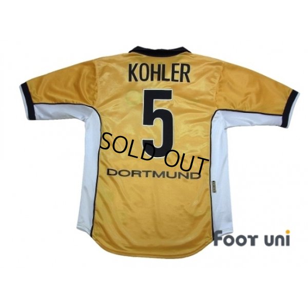 Photo2: Borussia Dortmund 1998-2000 Home Shirt #5 Kohler