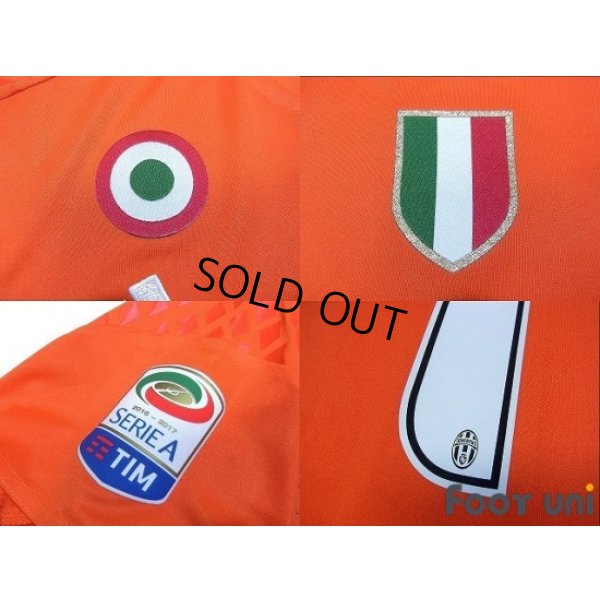 Photo6: Juventus 2016-2017 GK Shirt #1 Buffon w/tags Coppa Italia Patch/Badge Lega Calcio Serie A Tim Patch/Badge