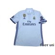 Photo1: Real Madrid 2016-2017 Home Authentic Shirt #7 Ronaldo w/tags (1)