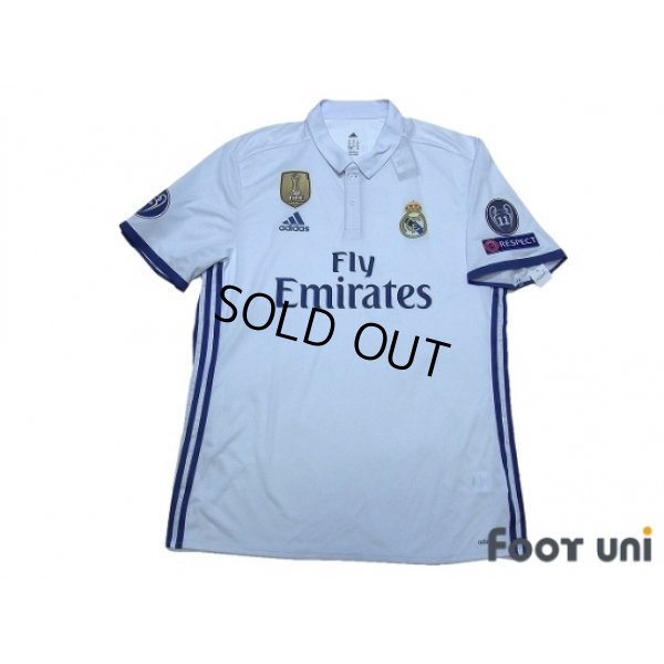 Photo1: Real Madrid 2016-2017 Home Authentic Shirt #7 Ronaldo w/tags