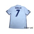 Photo2: Real Madrid 2016-2017 Home Authentic Shirt #7 Ronaldo w/tags (2)