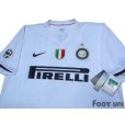 Photo3: Inter Milan 2008-2009 Away Shirt #4 J.Zanetti w/tags Lega Calcio Serie A Tim Patch/Badge Scudetto Patch/Badge