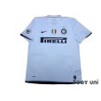 Photo1: Inter Milan 2008-2009 Away Shirt #4 J.Zanetti w/tags Lega Calcio Serie A Tim Patch/Badge Scudetto Patch/Badge (1)