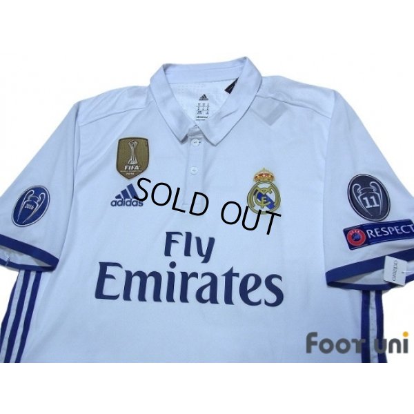 Photo3: Real Madrid 2016-2017 Home Authentic Shirt #7 Ronaldo w/tags