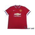 Photo1: Manchester United 2014-2015 Home Shirt w/tags (1)