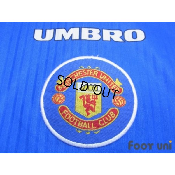 Photo7: Manchester United 1996-1998 3RD Shirt #7 Cantona Champion 1995-1996 The F.A. Premier League Patch/Badge