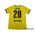 Photo2: Borussia Dortmund 2015-2016 Home Shirt #28 Ginter (2)
