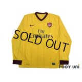 Arsenal 2010-2011 Away Long Sleeve Shirt #23 Arshavin