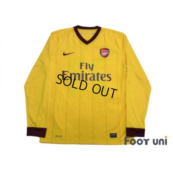 Photo1: Arsenal 2010-2011 Away Long Sleeve Shirt #23 Arshavin