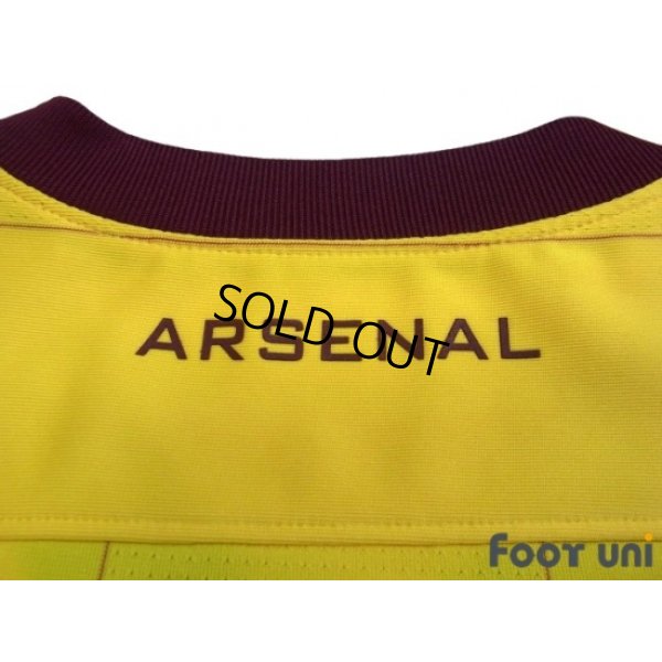 Photo8: Arsenal 2010-2011 Away Long Sleeve Shirt #23 Arshavin
