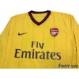 Photo3: Arsenal 2010-2011 Away Long Sleeve Shirt #23 Arshavin